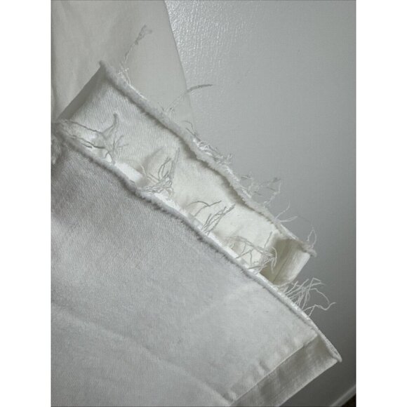 J.Crew Women's 24 Mid Rise Flare Crop Off-White Jeans NWT Signature Stretch - Picture 4 of 12